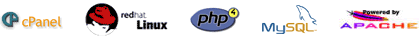 Cpanel, RedHat, PHP, MySQL, Apache